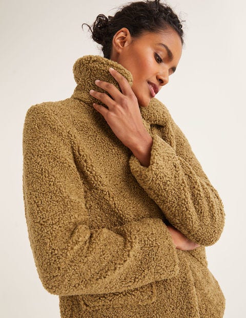 Kemble Teddy Coat - Camel Kemble Teddy Coat - Camel