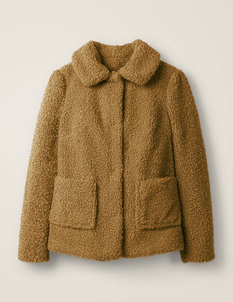 Kemble Teddy Coat - Camel Kemble Teddy Coat - Camel