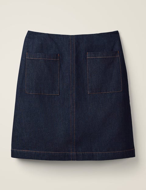 Bay Mini Skirt - Rinse Indigo Bay Mini Skirt - Rinse Indigo