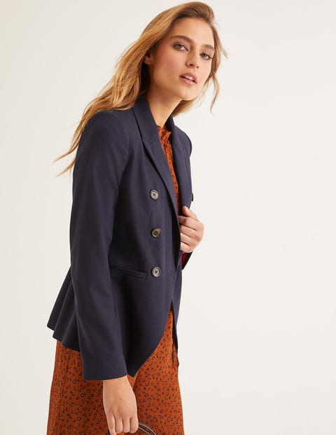 Addlestone Tweed Blazer - Navy Addlestone Tweed Blazer - Navy