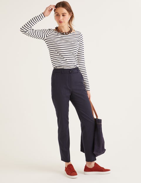 Malden Tweed Trousers - Navy Malden Tweed Trousers - Navy
