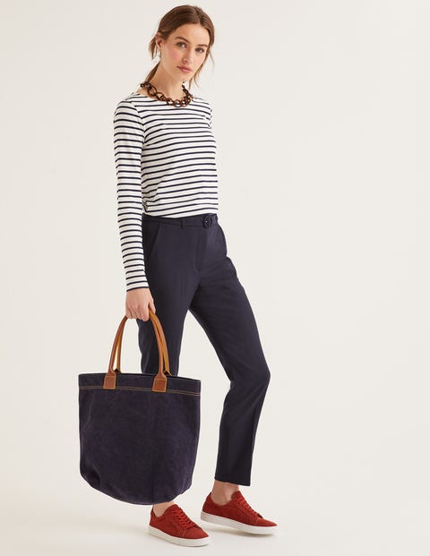 Malden Tweed Trousers - Navy Malden Tweed Trousers - Navy