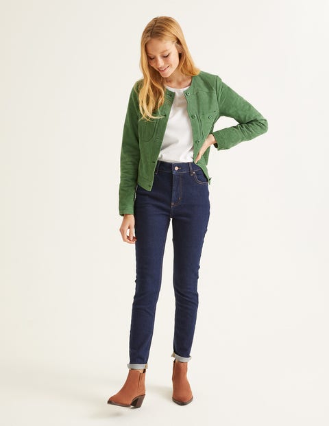 Behn Crop Jacket - Broad Bean Behn Crop Jacket - Broad Bean