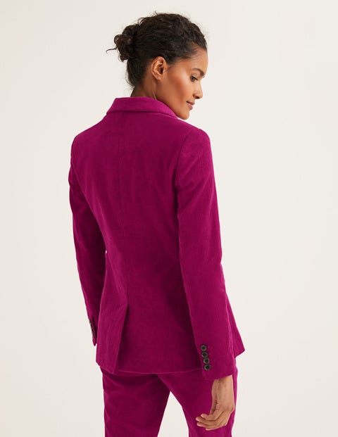 Smyth Cord Blazer - Vibrant Plum Smyth Cord Blazer - Vibrant Plum