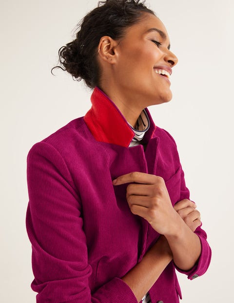 Smyth Cord Blazer - Vibrant Plum Smyth Cord Blazer - Vibrant Plum