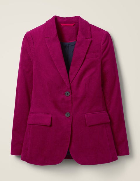 Smyth Cord Blazer - Vibrant Plum Smyth Cord Blazer - Vibrant Plum