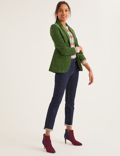Smyth Cord Blazer - Broad Bean Smyth Cord Blazer - Broad Bean