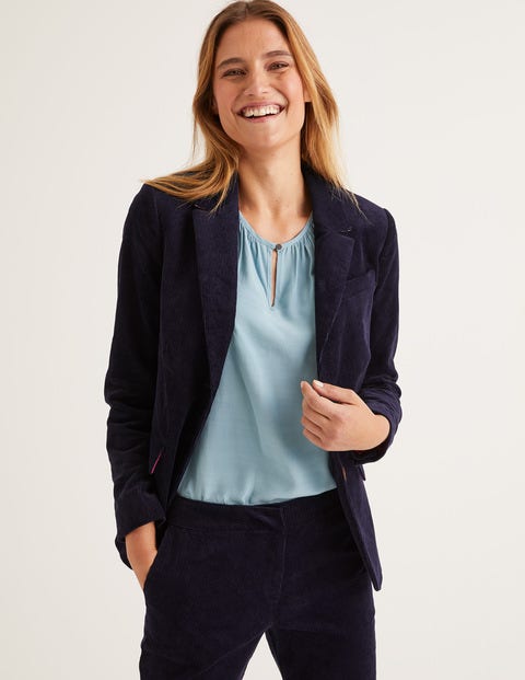Smyth Cord Blazer - Navy Smyth Cord Blazer - Navy