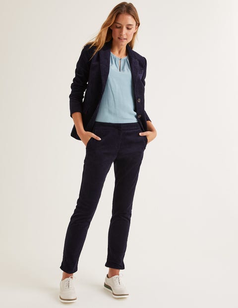 Chawton Cord Trousers - Navy Chawton Cord Trousers - Navy