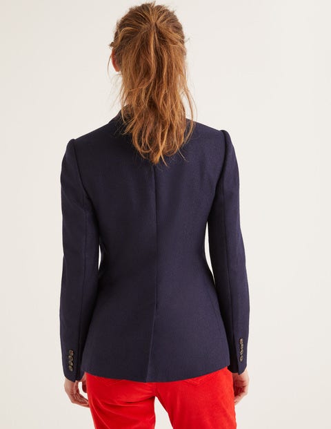 Blazer Wollstonecraft En Tweed - Bleu marine Blazer Wollstonecraft En Tweed - Bleu marine