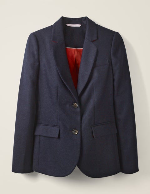 Blazer Wollstonecraft En Tweed - Bleu marine Blazer Wollstonecraft En Tweed - Bleu marine