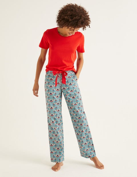 Mollie Pj Bottoms - Heritage Blue Nightingale Mollie Pj Bottoms - Heritage Blue Nightingale
