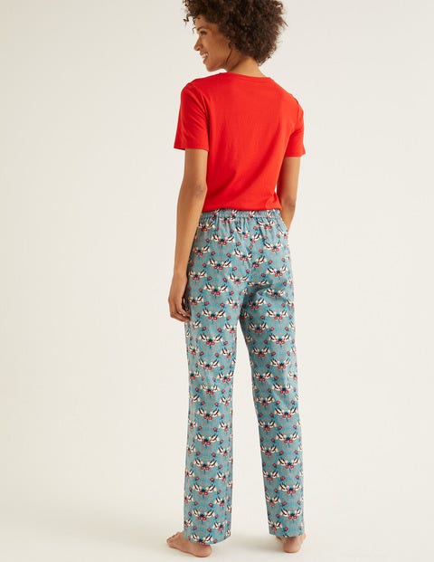Mollie Pj Bottoms - Heritage Blue Nightingale Mollie Pj Bottoms - Heritage Blue Nightingale