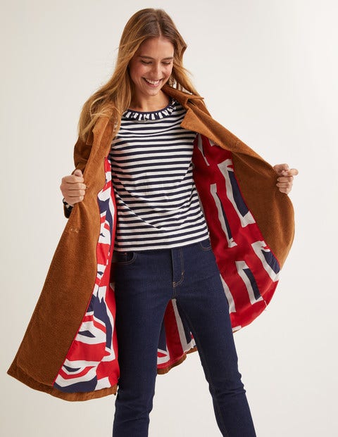 Markham Cord Trench Coat - Gingerbread Markham Cord Trench Coat - Gingerbread