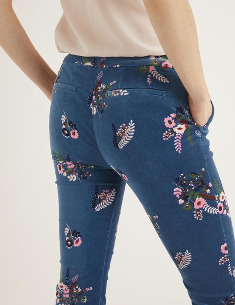 Velvet Pants - Baltic, Country Posy Velvet Pants - Baltic, Country Posy