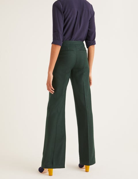 British Tweed Pants - Green Herringbone British Tweed Pants - Green Herringbone