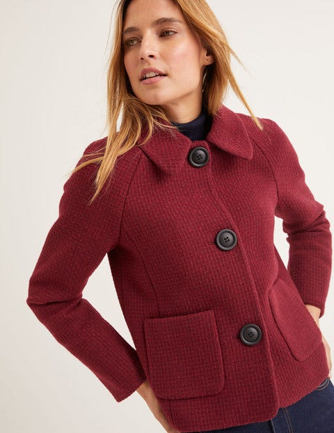 Trefusis Jacket - Ruby Ring Trefusis Jacket - Ruby Ring