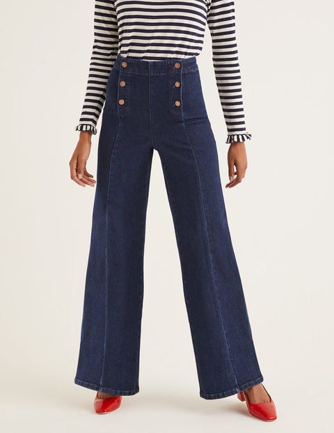 Sailor Wide Leg Jeans - Indigo Sailor Wide Leg Jeans - Indigo
