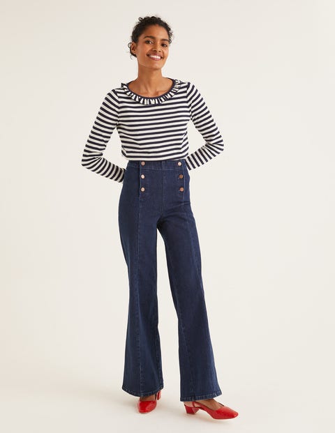 Sailor Wide Leg Jeans - Indigo Sailor Wide Leg Jeans - Indigo