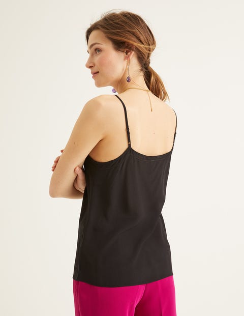 Silk Cami - Black Silk Cami - Black