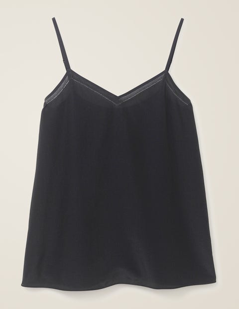 Silk Cami - Black Silk Cami - Black