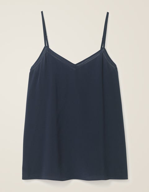 Silk Cami - Navy Silk Cami - Navy