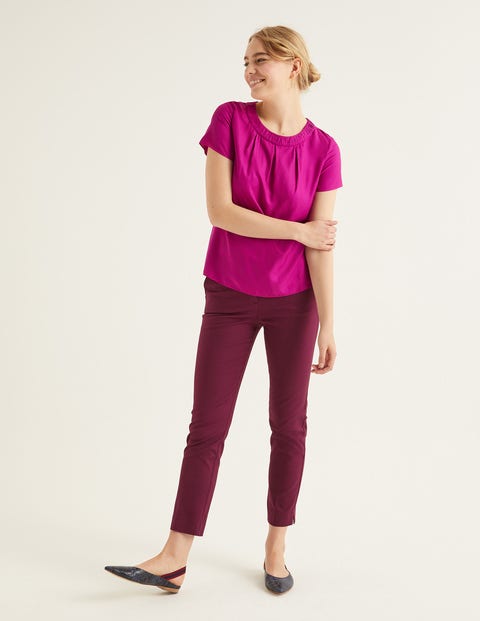 Carey Top - Vibrant Plum Carey Top - Vibrant Plum