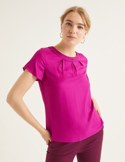 Carey Top - Vibrant Plum Carey Top - Vibrant Plum