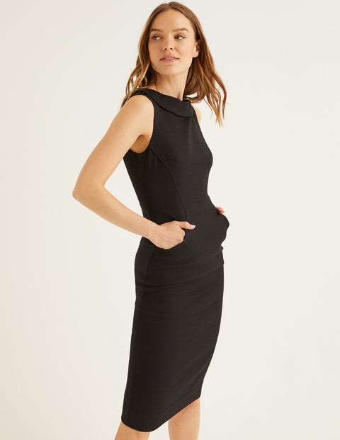 Seam Detail Martha Dress - Black Seam Detail Martha Dress - Black