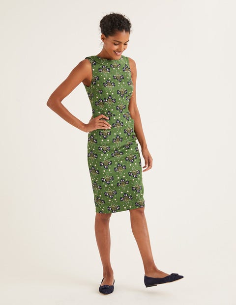 Seam Detail Martha Dress - Broad Bean Star Bouquet Seam Detail Martha Dress - Broad Bean Star Bouquet