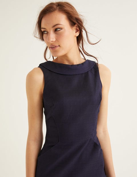 Seam Detail Martha Dress - Navy Seam Detail Martha Dress - Navy