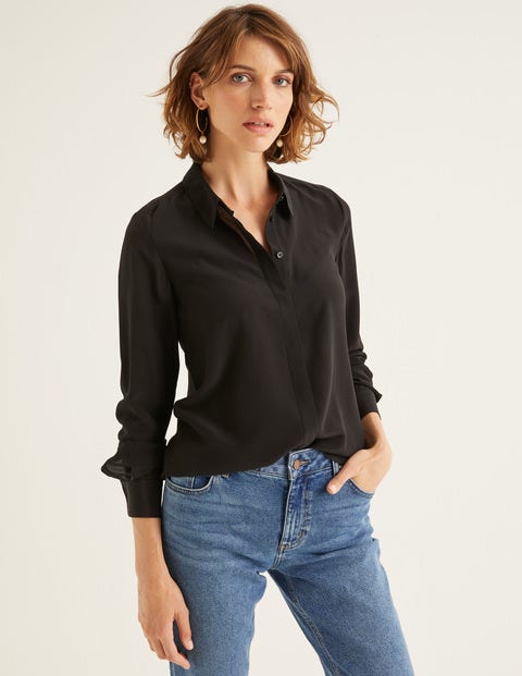 The Silk Shirt - Black The Silk Shirt - Black