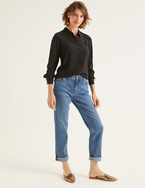The Silk Shirt - Black The Silk Shirt - Black