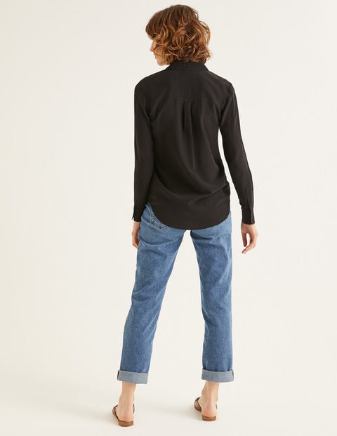 The Silk Shirt - Black The Silk Shirt - Black