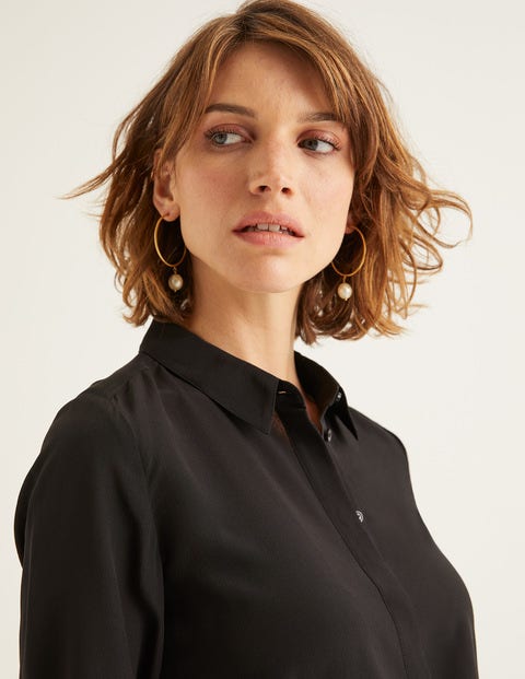 The Silk Shirt - Black The Silk Shirt - Black