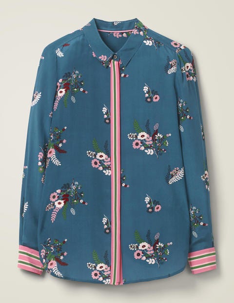 The Silk Shirt - Country Posy The Silk Shirt - Country Posy