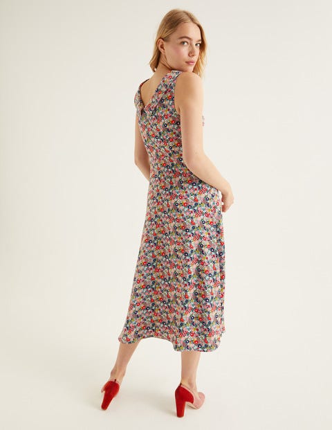 Clarissa Midi Dress - Cameo Blue Country Garden Clarissa Midi Dress - Cameo Blue Country Garden