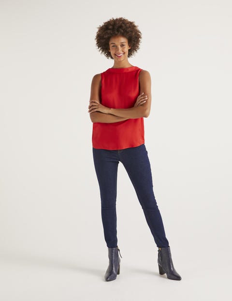 Adriana Top - Post Box Red Adriana Top - Post Box Red
