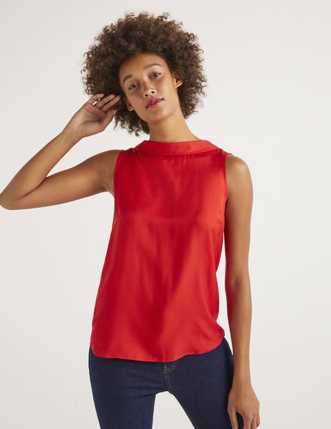 Adriana Top - Post Box Red Adriana Top - Post Box Red