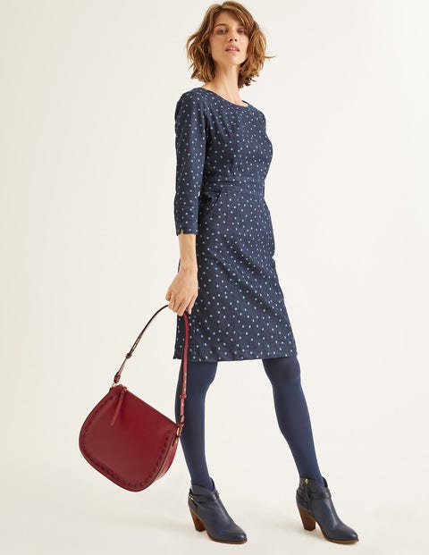 Coraline Dress - Indigo Denim Polka Spot Coraline Dress - Indigo Denim Polka Spot