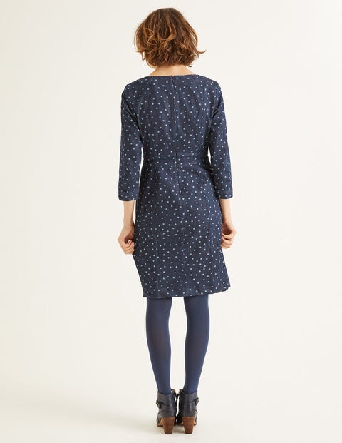 Coraline Dress - Indigo Denim Polka Spot Coraline Dress - Indigo Denim Polka Spot