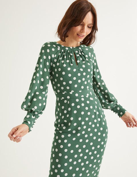 Portia Dress - Broad Bean Brand Polka Dot Portia Dress - Broad Bean Brand Polka Dot