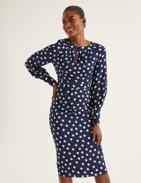 fred perry polka dot dress