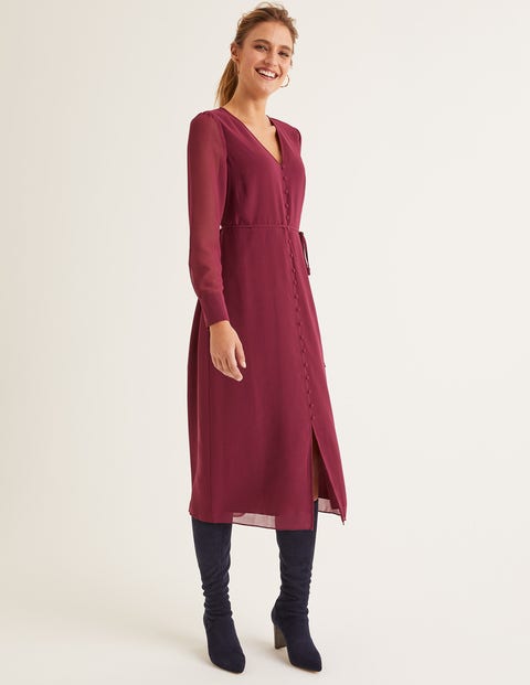 Hazel Midi Dress - Ruby Ring Hazel Midi Dress - Ruby Ring