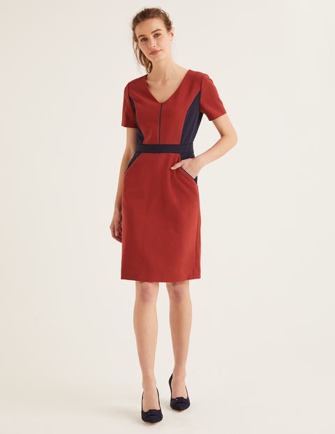 boden colour block dress