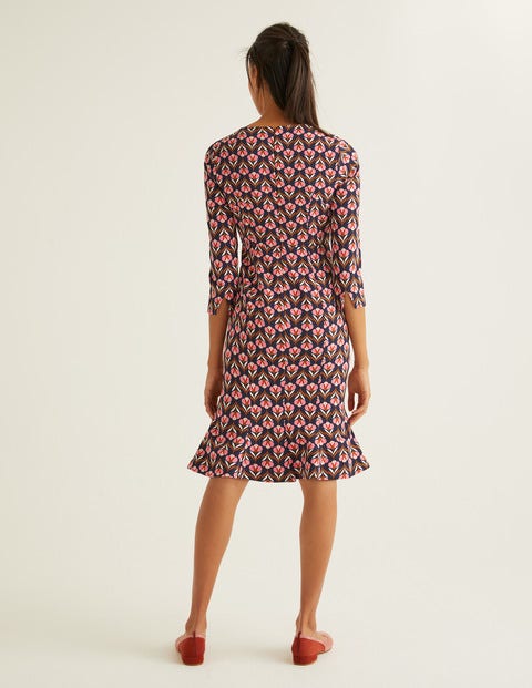 Violette Dress - French Navy Petal Head Violette Dress - French Navy Petal Head
