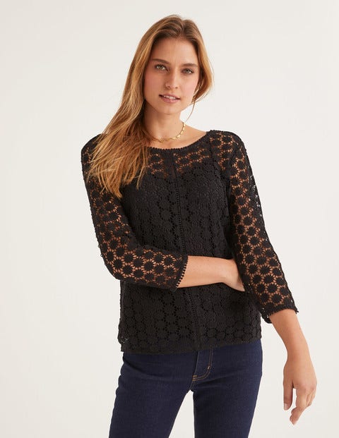 Arabella Lace Top - Black Arabella Lace Top - Black