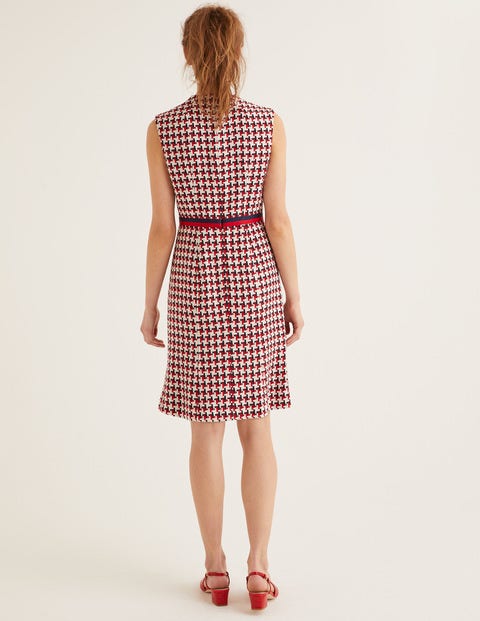 Ayla Tweed Dress - Navy and Red Windmill Ayla Tweed Dress - Navy and Red Windmill