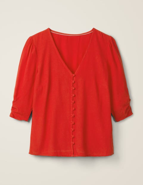 Libby Top - Post Box Red Libby Top - Post Box Red