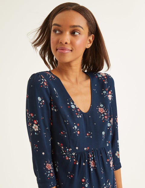 Eliza Dress - Navy and Ivory, Daydream Eliza Dress - Navy and Ivory, Daydream